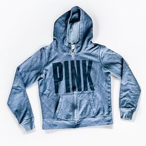 Victoria's Secret PINK full zip Hoodie women’s size M